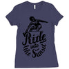 ride into the sunset Ladies Fitted T-Shirt
