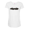 Bat Maternity Scoop Neck T-shirt