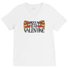 pizza is my valentine 4 V-Neck Tee