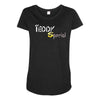 special teddy Maternity Scoop Neck T-shirt