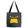 angry gorilla face Tote Bags