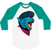 cat punk 3/4 Sleeve Shirt