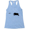 boar hunting Racerback Tank