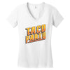 taco party Women's V-Neck T-Shirt