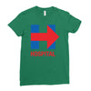 hillary hospital Ladies Fitted T-Shirt