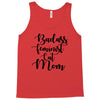 badass feminist cat mom Tank Top