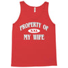 property of my wife Tank Top
