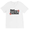 blessed sister with flower V-Neck Tee