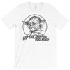 yoda funny slogan retro movie T-Shirt