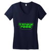 i'd rather be mining t shirt Women's V-Neck T-Shirt