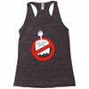 regular ghost Racerback Tank