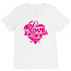 love (3) V-Neck Tee