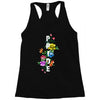 Pride Floral LGBT Colors Racerback Tank