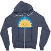 personal sun Zipper Hoodie
