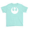 rebel alliance sticker vinyl decal star wars   car window wall decor Youth Tee