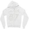 made in 1987 Zipper Hoodie