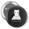 learning how to adul Pin-back button