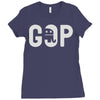 political Ladies Fitted T-Shirt