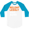 relentlessly awesome 3/4 Sleeve Shirt