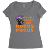 It's Just A Buch Of Hocus Pocus Women's Triblend Scoop T-shirt