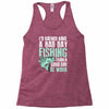 fishing fanatics1 Racerback Tank
