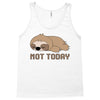 Sloth Says Not Today Tank Top