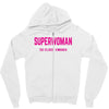 superwoman fighting diabetes Zipper Hoodie