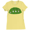 run away and keep going Ladies Fitted T-Shirt