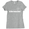 fat bikers bounce better Ladies Fitted T-Shirt