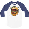 monster burger (2) 3/4 Sleeve Shirt