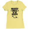 Greatest Uncle  In The Universe Ladies Fitted T-Shirt