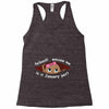 January Peeking Out Baby Girl Racerback Tank