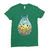 totoro forest Ladies Fitted T-Shirt