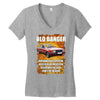 old funny banger cortina, ideal gift or christmas present. Women's V-Neck T-Shirt