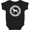 boxer brother wiggle butt club Baby Bodysuit