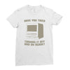 try restart Ladies Fitted T-Shirt
