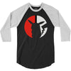 pikachu silhouette 3/4 Sleeve Shirt