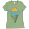 let the sea, set you free Ladies Fitted T-Shirt
