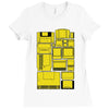 the cartridge family Ladies Fitted T-Shirt
