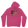 team 10 american flag Unisex Hoodie