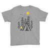 camp fire Youth Tee