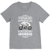 Motorcycles Granddad V-Neck Tee