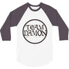 team damon salvatore (6) 3/4 Sleeve Shirt
