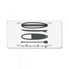 stand up paddle License Plate