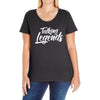TALK LEGENDS Ladies Curvy T-Shirt