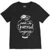 music is the universal language of mankind V-Neck Tee