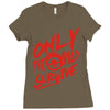 only the mad Ladies Fitted T-Shirt