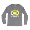 proud dad nurse Long Sleeve Shirts