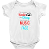THE SONGS ON THE RADIO Baby Onesie