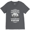 Motorcycles Papaw V-Neck Tee